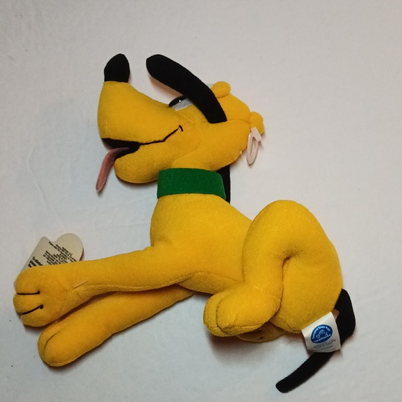 New Vintage Disney Applause 8" Pluto Dog Plush Stuffed Animal - Picture 7 of 8